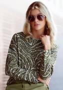 Lascana Sweatshirt met statement print, loungewear