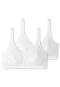 Schiesser Bustier 95/5 met zacht vormende cups (Set van 2)