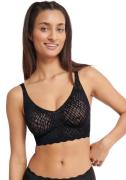 Sloggi Bralette ZERO Feel Bliss Naadloos, V-hals, stretch-kant (set, 1...