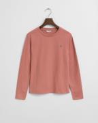 Gant Shirt met lange mouwen REG SHIELD LS T-SHIRT klein logoborduursel...