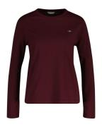 Gant Shirt met lange mouwen REG SHIELD LS T-SHIRT klein logoborduursel...