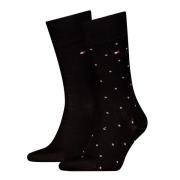 Tommy Hilfiger Sokken TH MEN SOCK 2P DOT met klassieke merkdruk (2 paa...