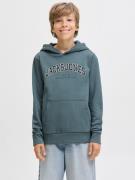 Jack & Jones Junior Hoodie JJECALEB VARSITY SWEAT HOOD NOOS JNR
