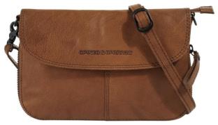 Spikes & Sparrow Schoudertas echt leder