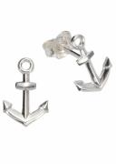 Firetti Oorstekers Sieraad cadeau zilver 925 oorbellen anker