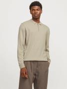 Jack & Jones Trui met polokraag JJEEMIL KNIT POLO HALF ZIP LS NOOS