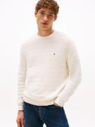 Tommy Hilfiger Trui met ronde hals STRIPE STRUCTURE regular fit, licht...