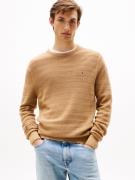 Tommy Hilfiger Trui met ronde hals STRIPE STRUCTURE regular fit, licht...