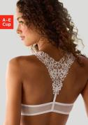 Lascana Push-up-bh met mooi geborduurd motief op de rug, sexy lingerie
