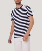 Pierre Cardin T-shirt RH met gestreept patroon