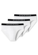 Schiesser Rio-slip 95/5 met sportieve webgummiband met contrasterend s...