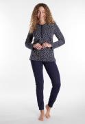 GÖTZBURG Pyjama Marseille Lange mouw, knoopsluiting, top met patroon (...