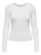 Only Shirt met lange mouwen ONLCHECKIE LIFE L/S TOP BOX JRS