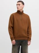 Jack & Jones Sweatshirt JJEBRADLEY SWEAT HALF ZIP NOOS