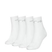 Calvin Klein Jeans Sokken CKJ WOMEN SHORT SOCK 4P CUT LOGO ECOM (Set v...