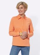 Casual Looks Poloshirt met lange mouwen Poloshirt (1-delig)