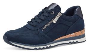 Marco Tozzi Sneakers met sleehak vrijetijdsschoen, lage schoen, veters...