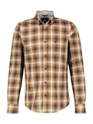 Lerros Geruit overhemd LERROS lange mouw overhemd, visgraatstructuur, ...