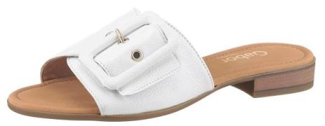 Gabor Slippers Rhodos , blokhak, zomerschoen, comfortabele schoen in b...