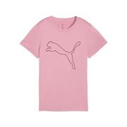 PUMA Trainingsshirt W TAD ESSENTIAL HEATHER LOGO TEE