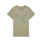 PUMA Trainingsshirt W TAD ESSENTIAL HEATHER LOGO TEE