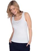 Trigema Tanktop TRIGEMA hemdshirt met kristallen (1-delig)