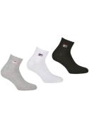 Fila Korte sokken UNISEX QUARTER PLAIN SOCKS (set, 3 paar)
