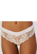 Lascana String van gebloemd kant met een brede band