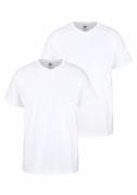 Fruit of the Loom T-shirt met v-hals (set, 2-delig)