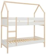 Lüttenhütt Stapelbed Janne van mooi massief grenenhout, stapelbed, lig...