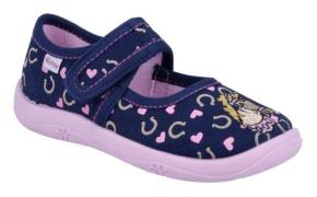 Richter Pantoffels Mia WMS: Medium Klittenbandschoen met pastelprint, ...