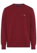 Gant Sweatshirt REG SHIELD C-NECK SWEAT met logoborduursel op borsthoo...