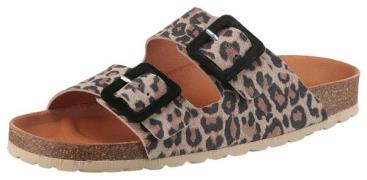 VERBENAS Slippers Randell Leopardo zomerschoen, slippers, pantoffel me...