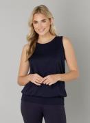 Base Level Shirttop Yasmin 1-knoopsluiting in de nek