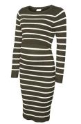 Mamalicious Positiejurk MLNEWSIV JUNE LS UK KNIT DRESS 2F A NOOS