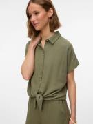 Vero Moda Blouse met korte mouwen VMTHEA SS TIE SHIRT WVN NOOS
