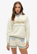 Superdry Sweatshirt COUNTRY CLUB LOOSE HALF ZIP