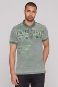 CAMP DAVID Poloshirt met logoprint