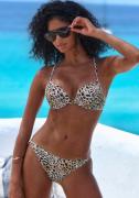 Lascana Push-upbikini Silea met modieuze dierenprint