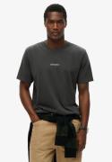 Superdry Shirt met ronde hals MICRO LOGO T SHIRT