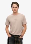 Superdry Shirt met ronde hals MICRO LOGO T SHIRT