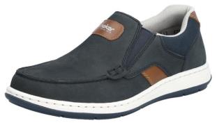 Rieker Instappers Moccasin, loafer, comfort schoen met elastische band...