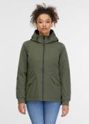 Ragwear Outdoorjack DOWEY WARM licht verwarmende tussenjas met hoge kr...