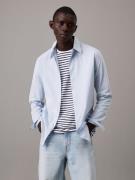 Calvin Klein Overhemd met lange mouwen LONG SLEEVE SOLID STRETCH SLIM ...