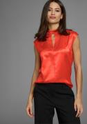HECHTER PARIS Top met staande kraag en cut-out