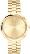 Calvin Klein Kwartshorloge Twisted bezel Polshorloge, dameshorloge, ro...