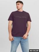 Jack & Jones PlusSize Shirt met ronde hals JJESTAR JJ TEE SS NOOS PLS