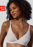 Lascana Bralette-bh zonder beugel met cups van gedessineerd spacer-mat...