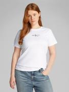 Calvin Klein Jeans Plus T-shirt PLUS GRADIENT MONOLOGO SLIM TEE