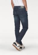Tom Tailor Denim 5-pocket jeans PIERS met geruit patroon